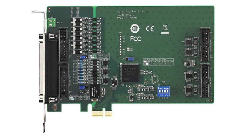 Advantech PCIe-1730 32-Channel Isolated Digital I/O PCIe Card 1 Advantech PCIe-1730 32-Channel Isolated Digital I/O PCIe Card