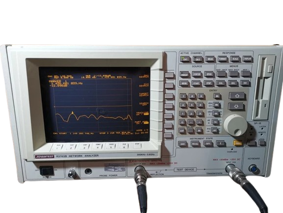 ADVANTEST R3763B NETWORK Analyzer 300kHz - 3.6GHz