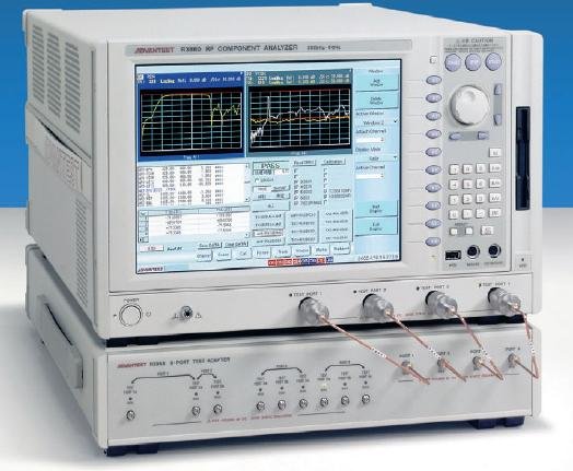 Advantest R3860A 300kHz-20GHz 4 Port RF Component Analyzer