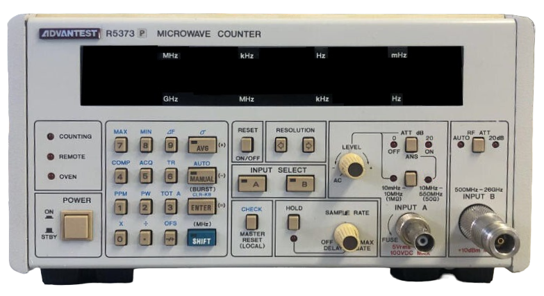 Advantest R5373K Microwave frequency counter