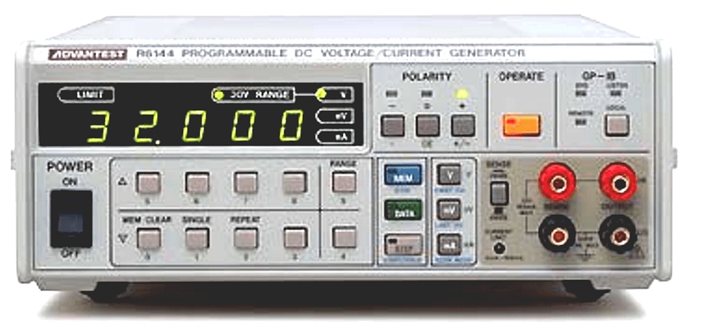 Advantest R6144 DC Voltage / Current Calibrator
