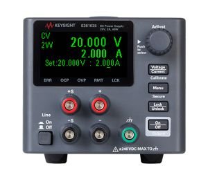 Agilent HP Keysight E36103B DC Power Supply, 20V, 2A, 40W