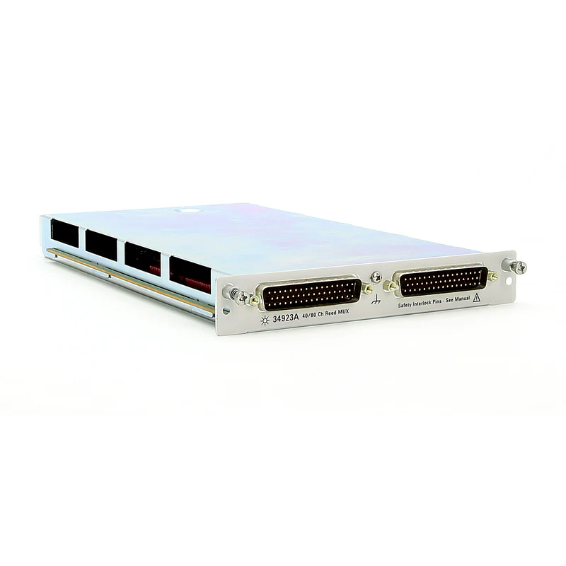 Agilent / Keysight 34923A 40/80 Channel Reed Multiplexer for 34980A