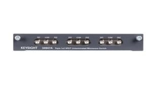 Agilent / Keysight 34947A Triple 1×2 SPDT Unterminated Microwave Switch Module for 34980A