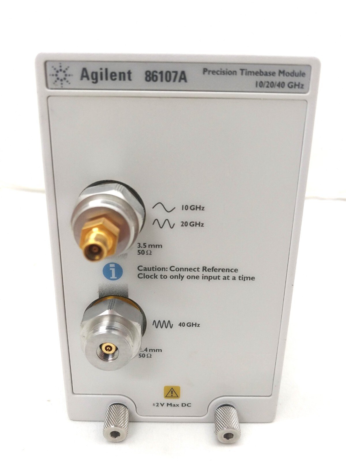 Agilent/Keysight 86107A w/ Opt 20 Precision Timebase Reference Module CALIBRATED