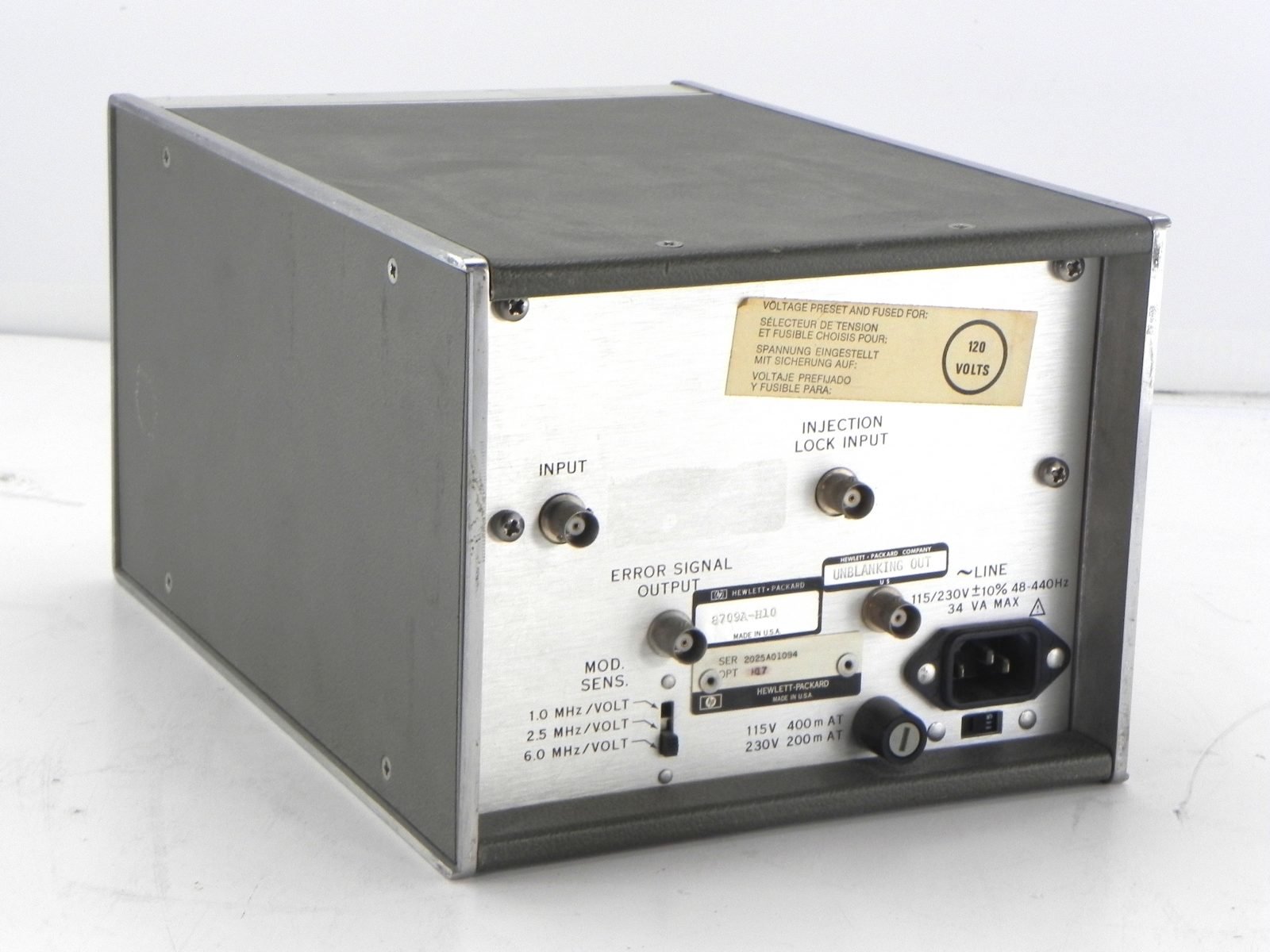 Agilent/Keysight 8709A