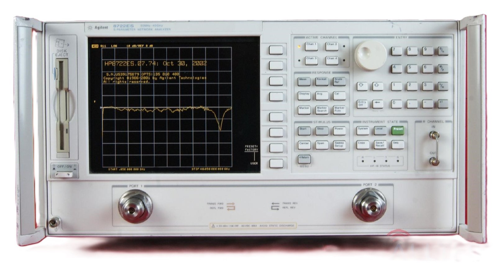 Agilent/Keysight 8722ES