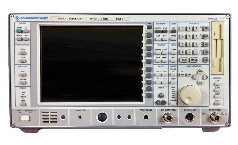 Rohde & Schwarz FSIQ7 20Hz – 7GHz Spectrum Analyzer