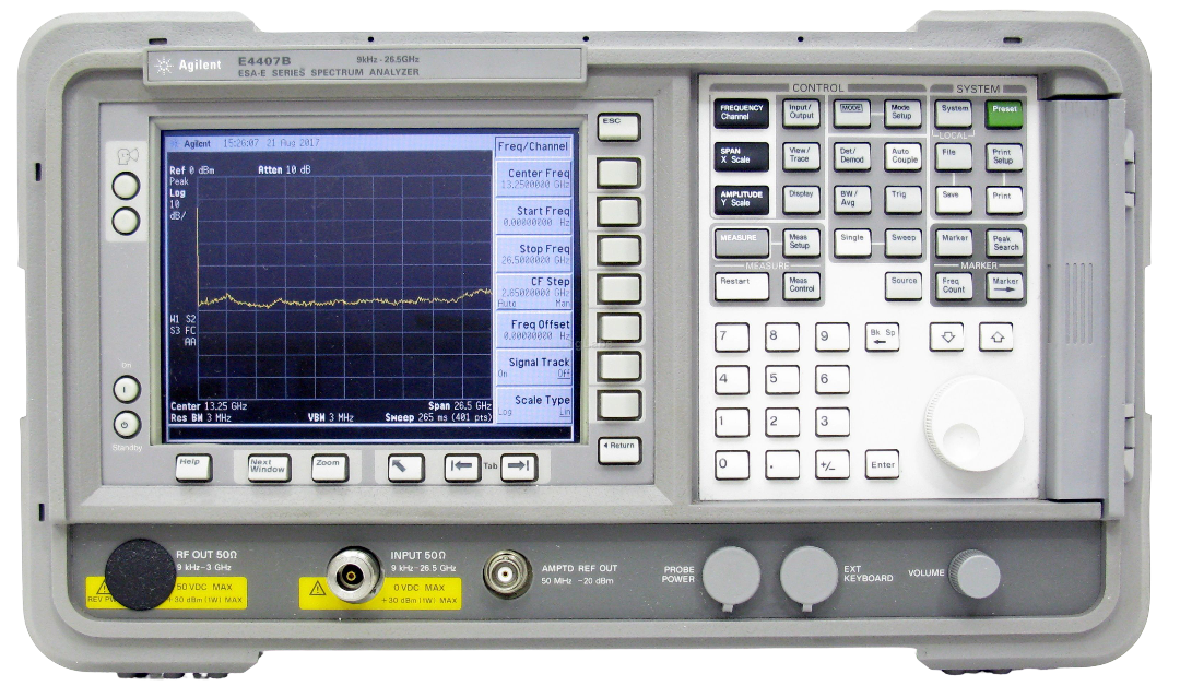 Service and Repair of E4407B 26.5 GHz ESA-E Spectrum Analyzer