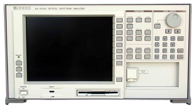 Ando AQ6315A 350-1750nm Optical Spectrum Analyzer