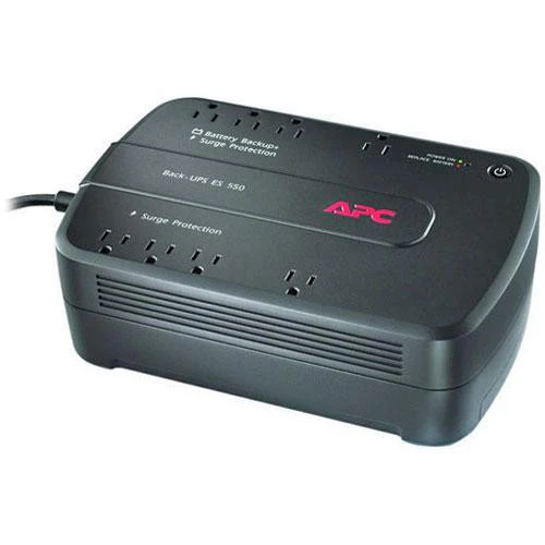 APC Back-UPS BE550G 8-Outlet Battery Back Up Surge Protector