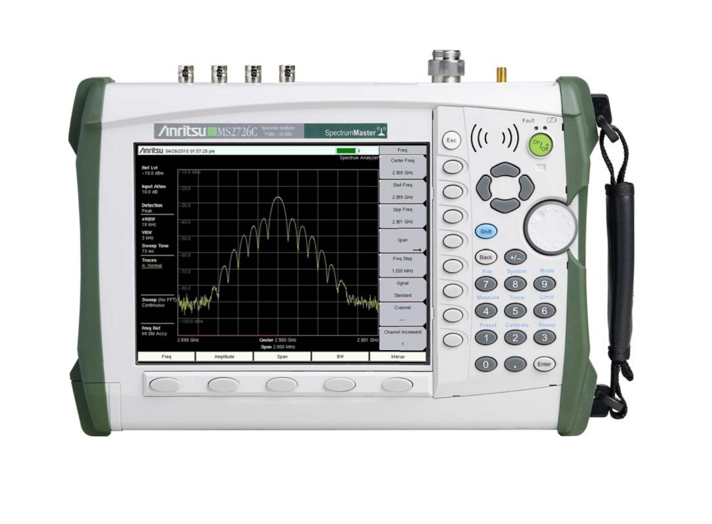 Anritsu MS2726C – Spectrum Master- Handheld Spectrum Analyzer; 9 kHz to 43 GHz