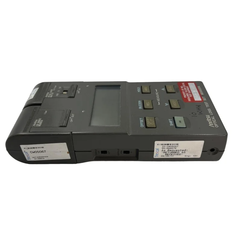 Anritsu MS9020C Optical Loss Test Set w 1 MA9723A Sensor
