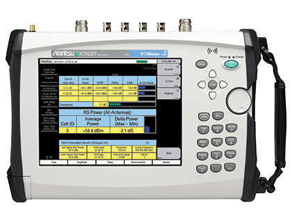 Anritsu MT8220T BTS Master High-Performance Handheld Base Station; 400MHz-6GHz