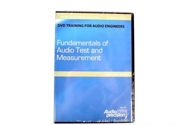 Audio Precision Fundamentals of Audio Test and Measurement 5-Disc Instructional DVD Set