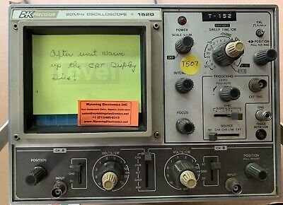 B+K Precision 20 MHZ Oscilloscope 1520