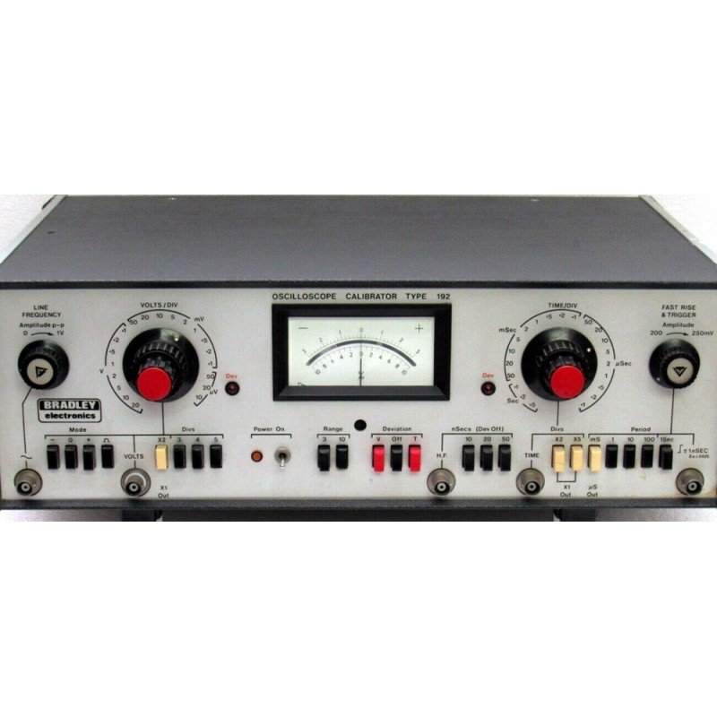 Bradley Electronics 192 Oscilloscope Calibrator