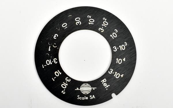 Bruel & Kjaer SA 0013 2A / 2B Attenuator Scale