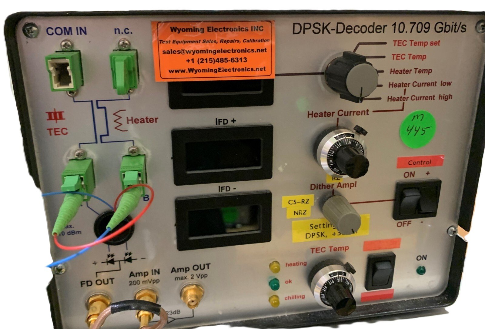 DPSK-DECO 10.709 Gbit/s