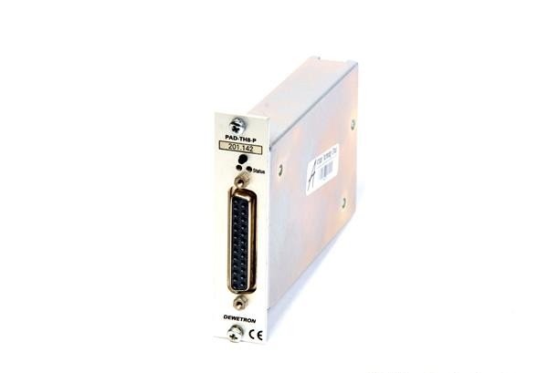 Dewetron PAD-TH8-P 8-Channel Thermocouple and RTD Rear Plug-In Module