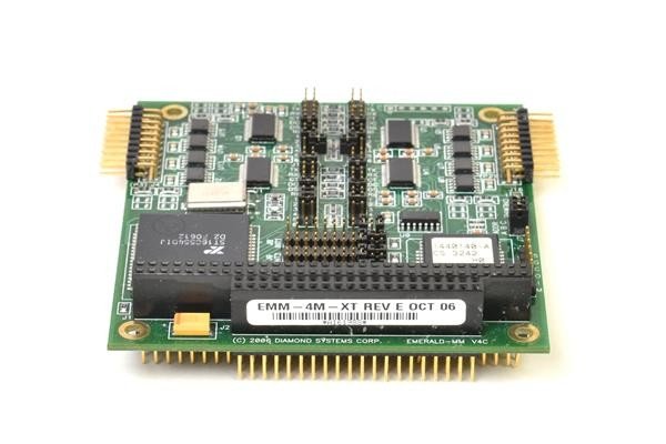 Diamond Systems Emerald-MM-4M-XT 4-Port RS-232 and 48 Digital I/O PC/104 Module