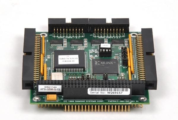 Diamond Systems Emerald-MM-DIO 4-Port RS-232 and 48 Digital I/O PC/104 Module