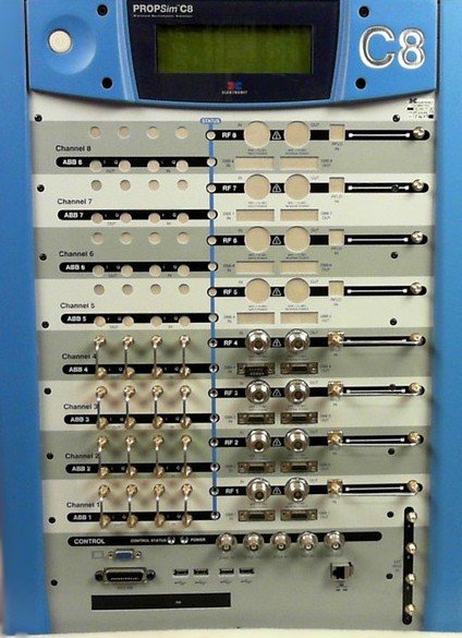 Elektrobit PropSim-C8 wideband multichannel simulator