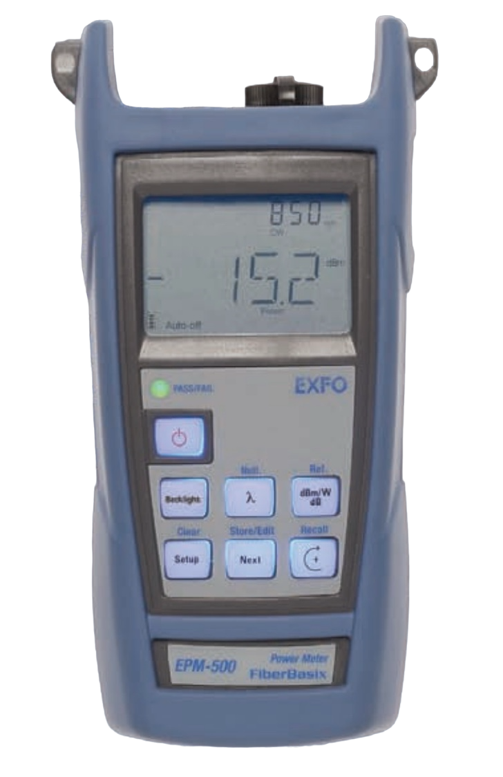 Exfo EPM-500 800nM Fiber Optic Optical Power Meter