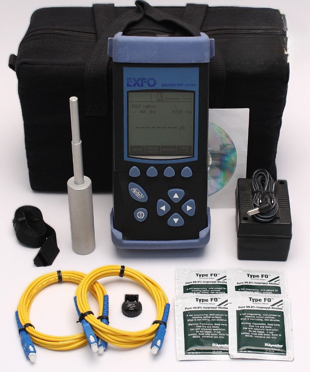 Exfo FOT-92A Optical Power Meter +10dBm – -70dBm .2dB.