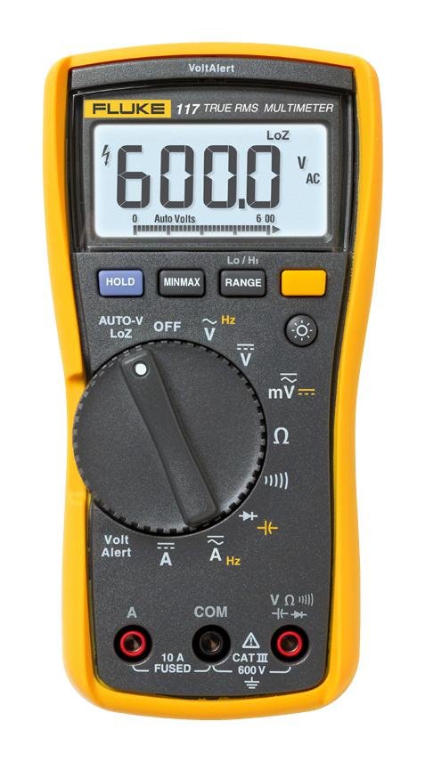 Fluke 117EFSP Digital Multimeter Kit – Includes the R5110 Non-Contact AC Voltage Detector