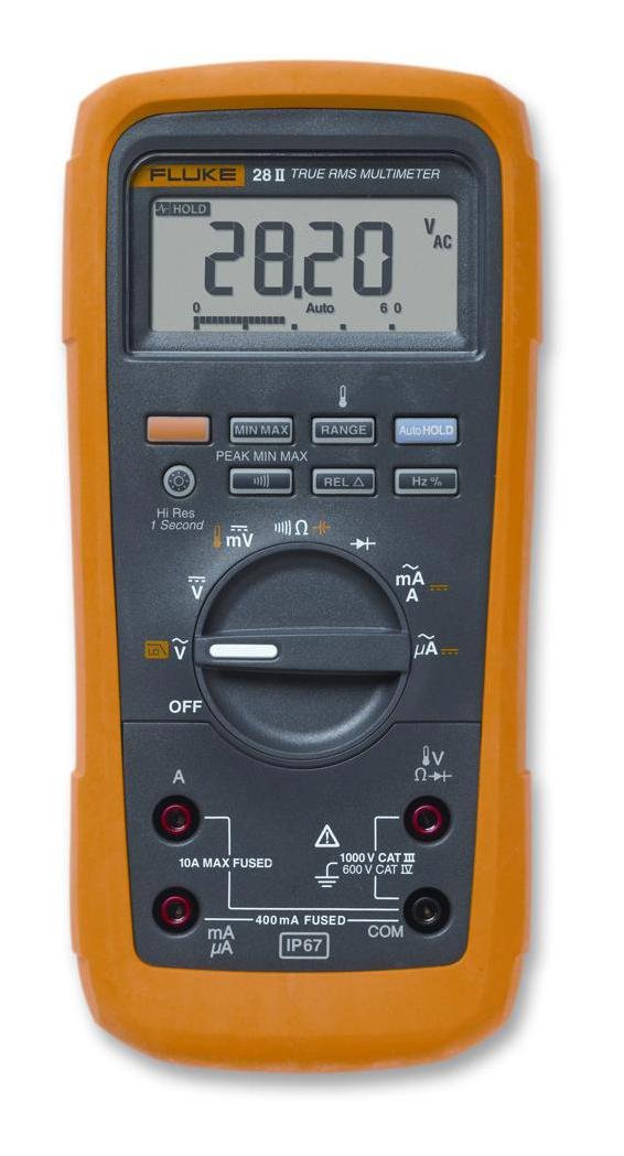 Fluke 27-II Industrial Multimeter with IP67 rating