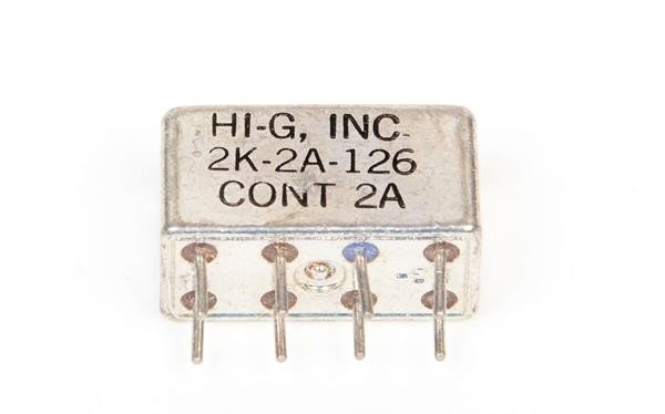 HI-G 2K-2A-126 Half Size Crystal CAN Relay