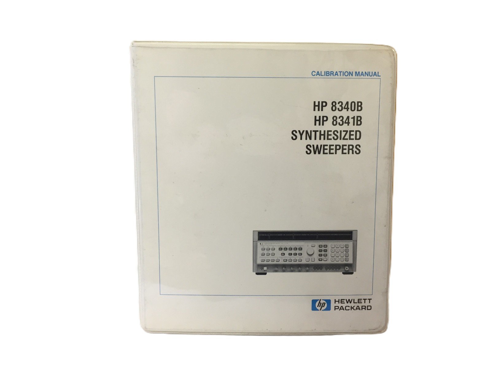 HP 8340B AND 8341B Synthesized Sweeper Operating Manual.