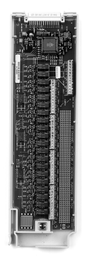 HP / Agilent 34903A 20 Channel Actuator/GP Switch Module for 34970A/34972A