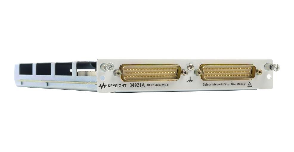 HP / Agilent 34921A 40-Channel Armature Multiplexer for 34980A