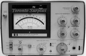 HP / Agilent 3581C Selective Level Meter