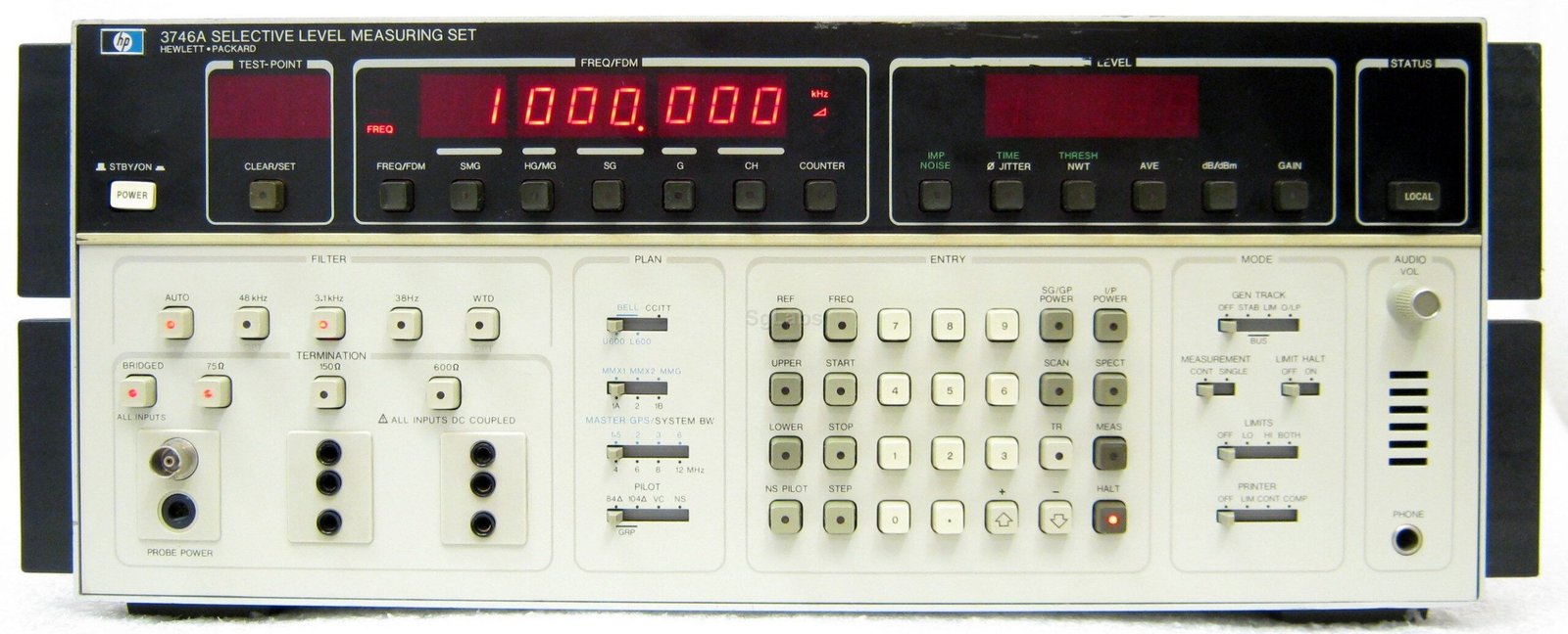 HP / Agilent 3746A 32 MHz Selective Level Measuring Set