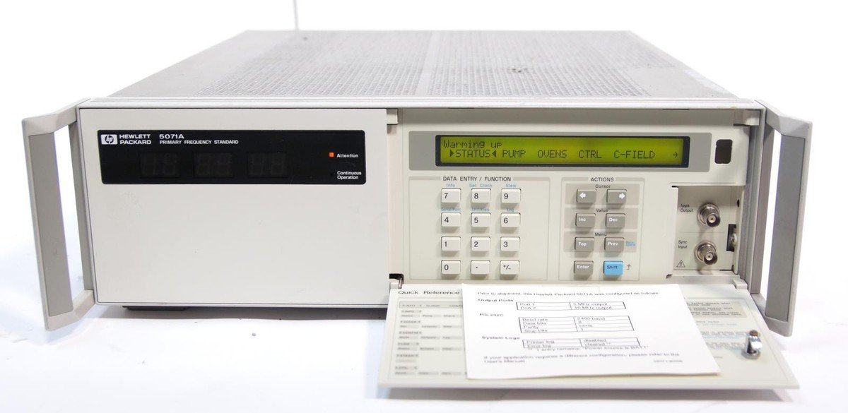 HP / Agilent 5071A Primary Frequency Standard