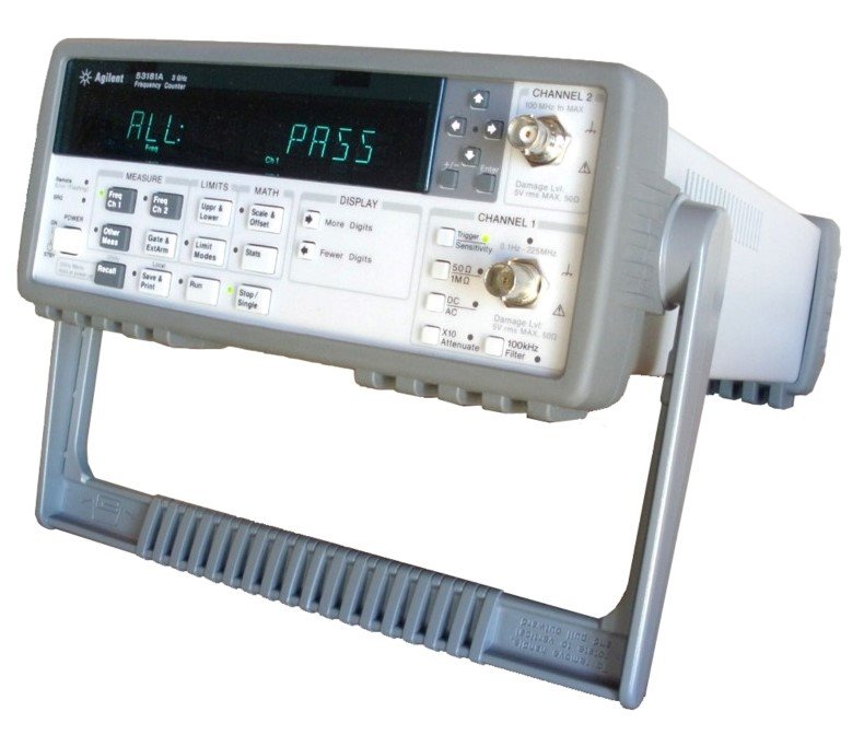 HP / Agilent 53181A RF Frequency Counter, 10 digits/s