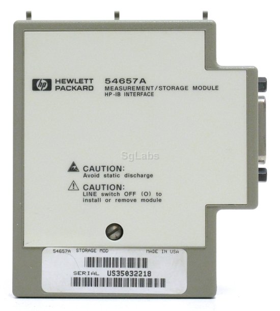 HP / Agilent 54657A GPIB Measurement Storage Module