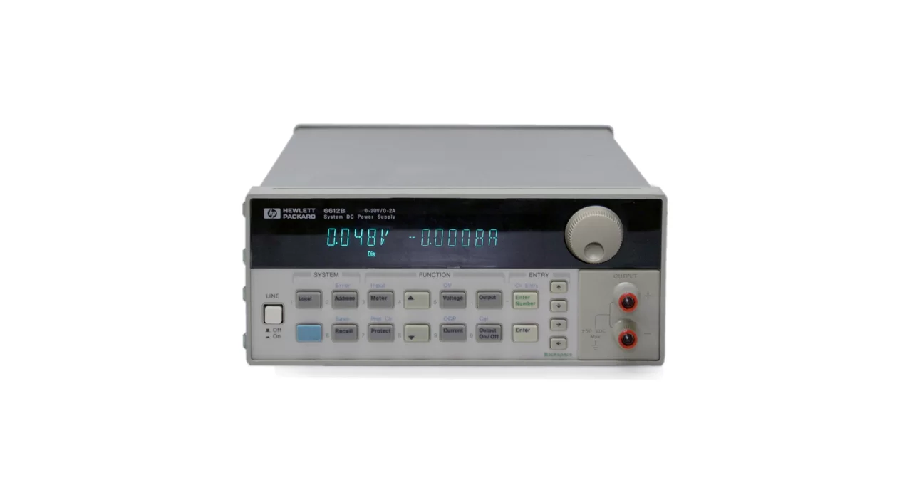 HP / Agilent 6612B DC Power Supply, 20Vdc, 2A