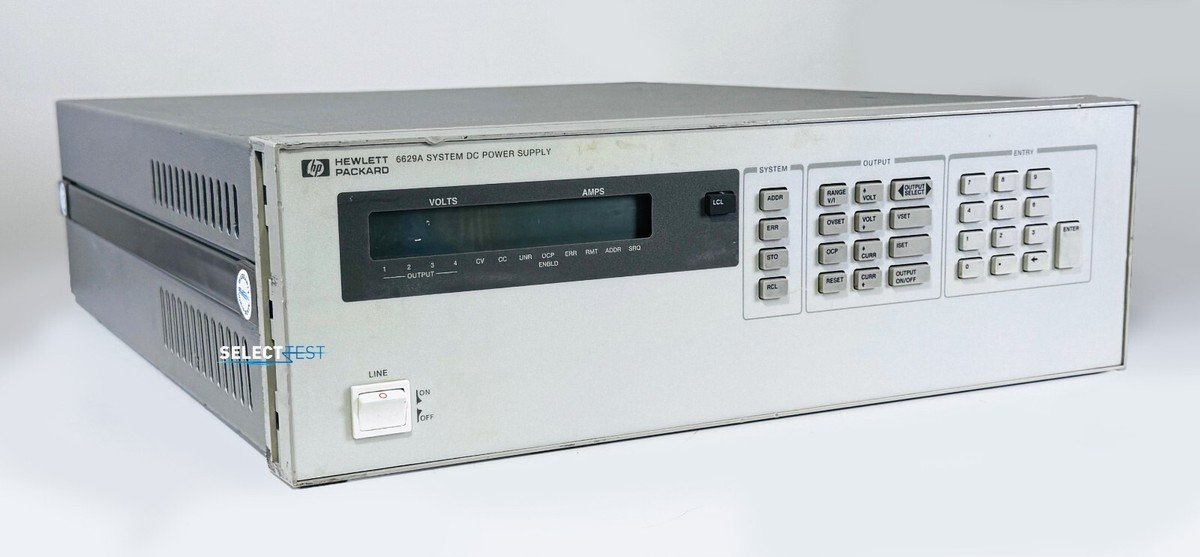 HP / Agilent 6629A Precision System Power Supply, 50W, 4 outputs