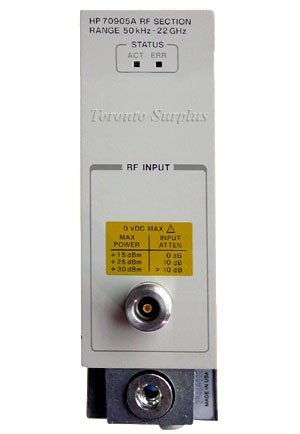 HP / Agilent 70905A RF Section, 50 kHz to 22 GHz