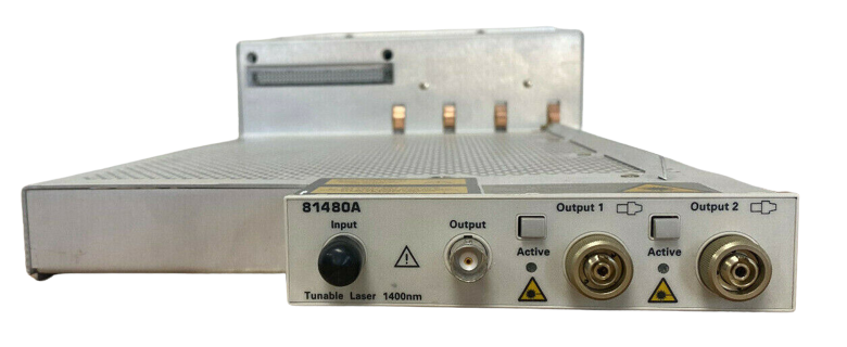 HP / Agilent 81480A Tunable Laser Source Range: 1370nm to 1480nm Power: + 5.5dBm