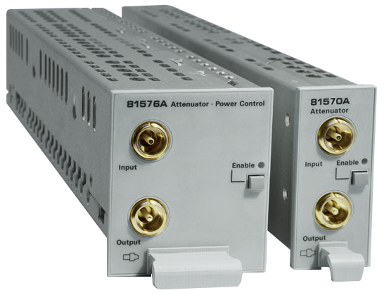 HP Agilent 81576A Variable Optical Attenuator Modules with Power Control and Straight Interface