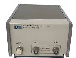 HP Agilent 8447D Amplifier, 100 kHz to 1.3 GHz Gain & gt; 25 dB