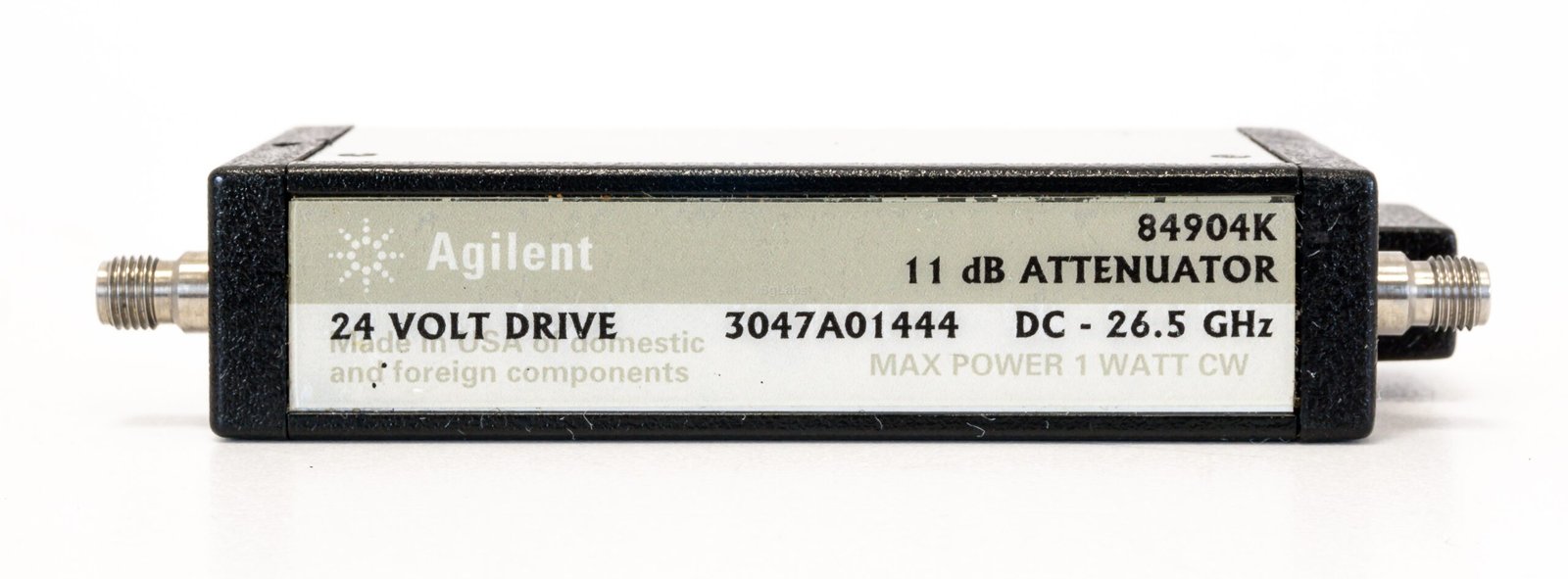 HP / Agilent 84904K Programmable Step Attenuator, DC to 26.5 GHz, 0 to 11 dB, 1 dB steps