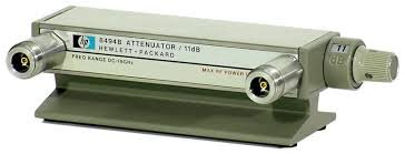 HP / Agilent 8494B Manual Attenuator, 18 GHz, 11 dB, 1 dB steps