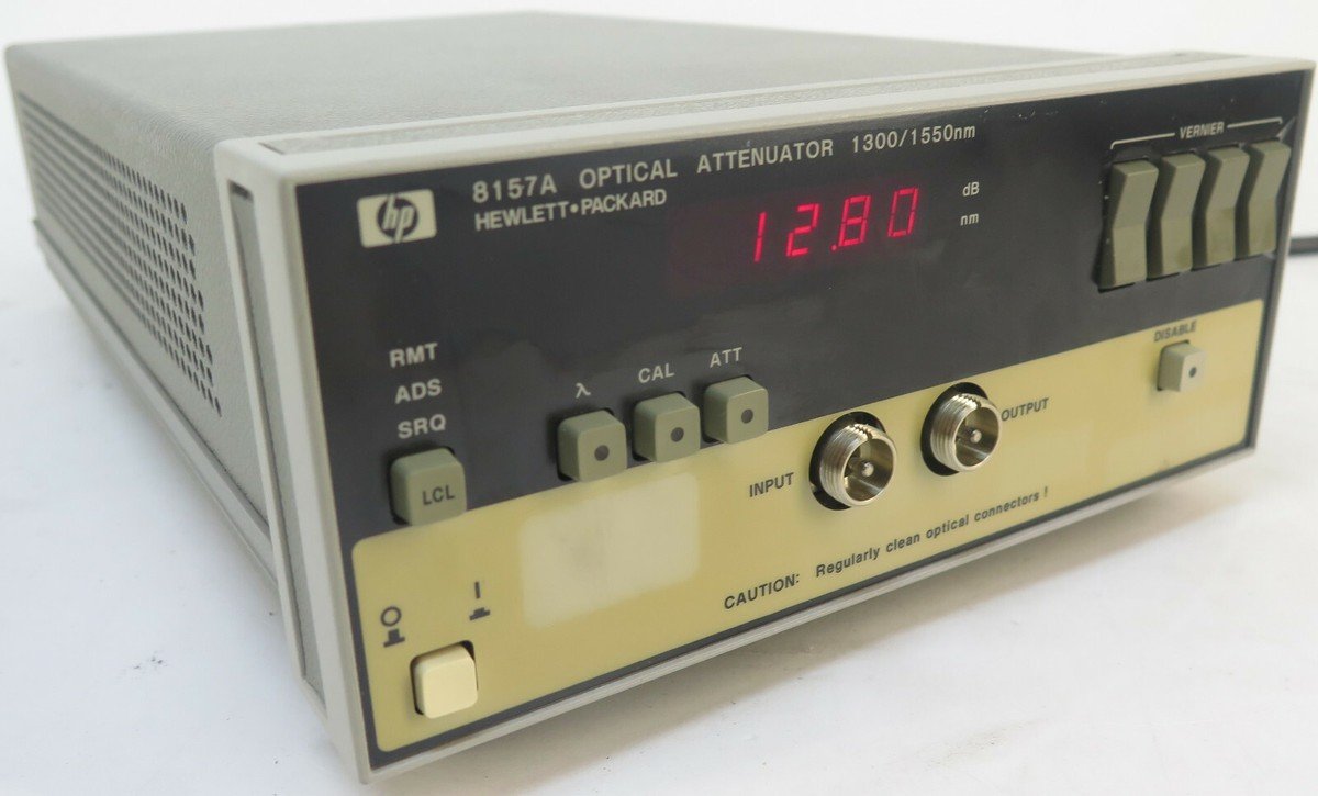 Hewlett Packard HP 8157A Optical Attenuator **For Parts**