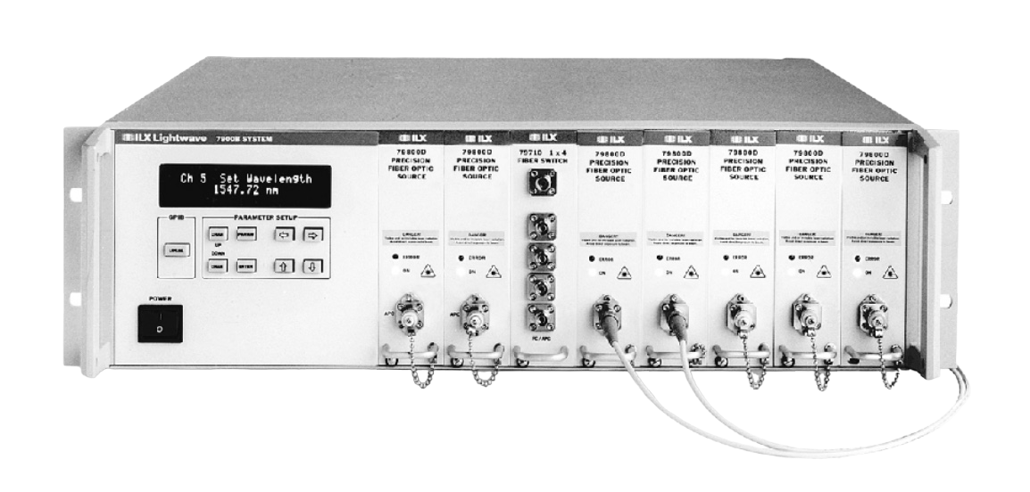 ILX Lightwave FOS79800D Precision Fiber Optic Source 1560.60nm ++
